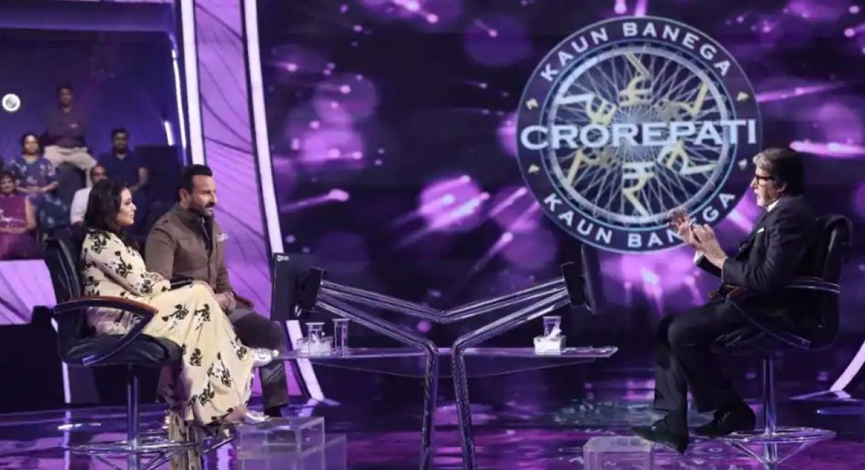 Saif-Rani arrives in KBC 13, stunning video from sets surfaced