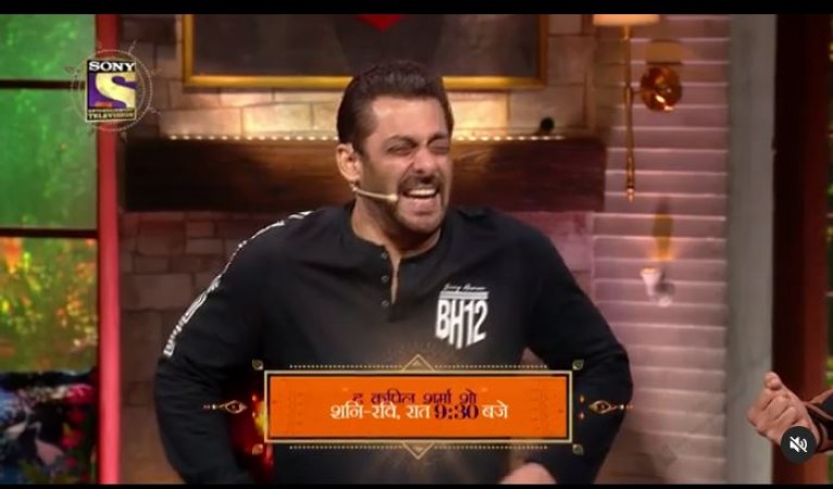 VIDEO: Salman responds to Kapil's question that he couldn't stop laughing
