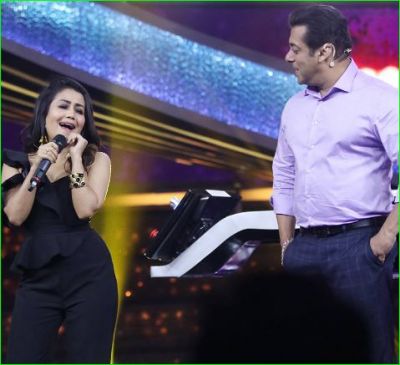 This old video of Neha Kakkar with Salman Khan is going viral, watch video here