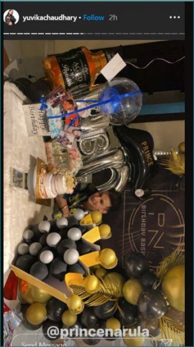 Prince Narula celebrates his 30th birthday with wife and friends