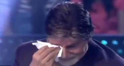 Amitabh weeps after seeing 21 years of KBC journey