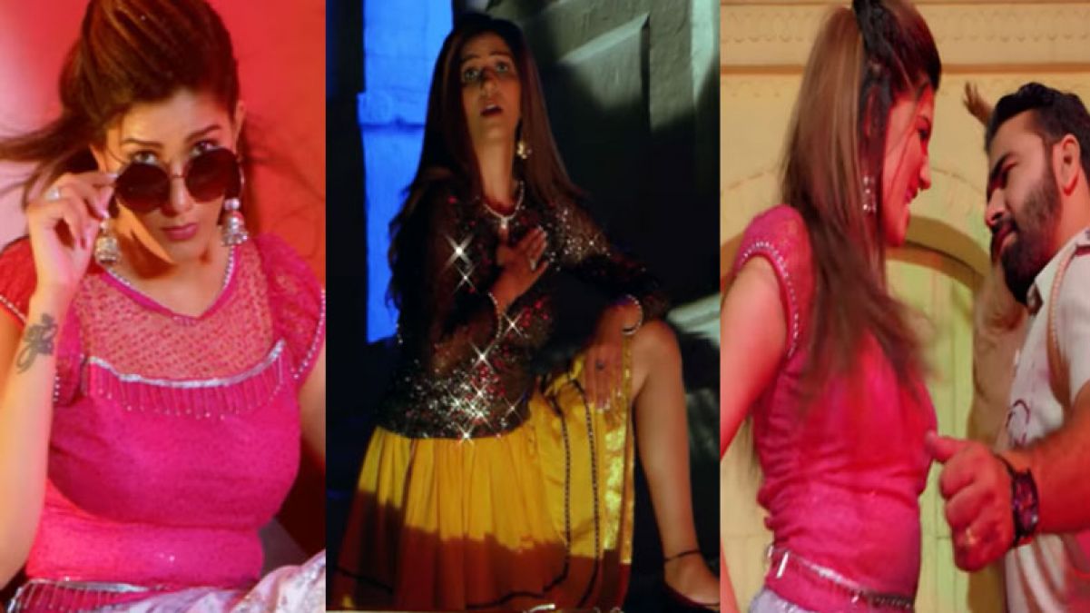 Sapna Choudhary set fire on Internet with new dance video