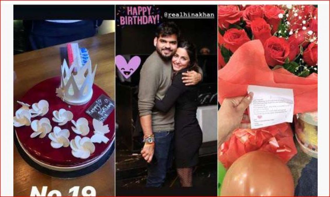 Hina cut 25 cakes on her birthday, party with 'Kasauti...' star cast