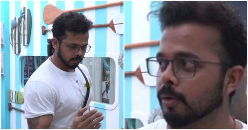 Bigg Boss 12: पहली बार कालकोठरी में जाने पर गुस्से से पागल हुए श्रीसंत, किया यह काम