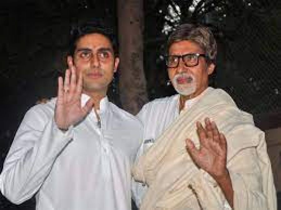 अभिषेक बच्चन ने कुछ इस तरह मनाया पापा अमिताभ का जन्मदिन, सामने आया VIDEO