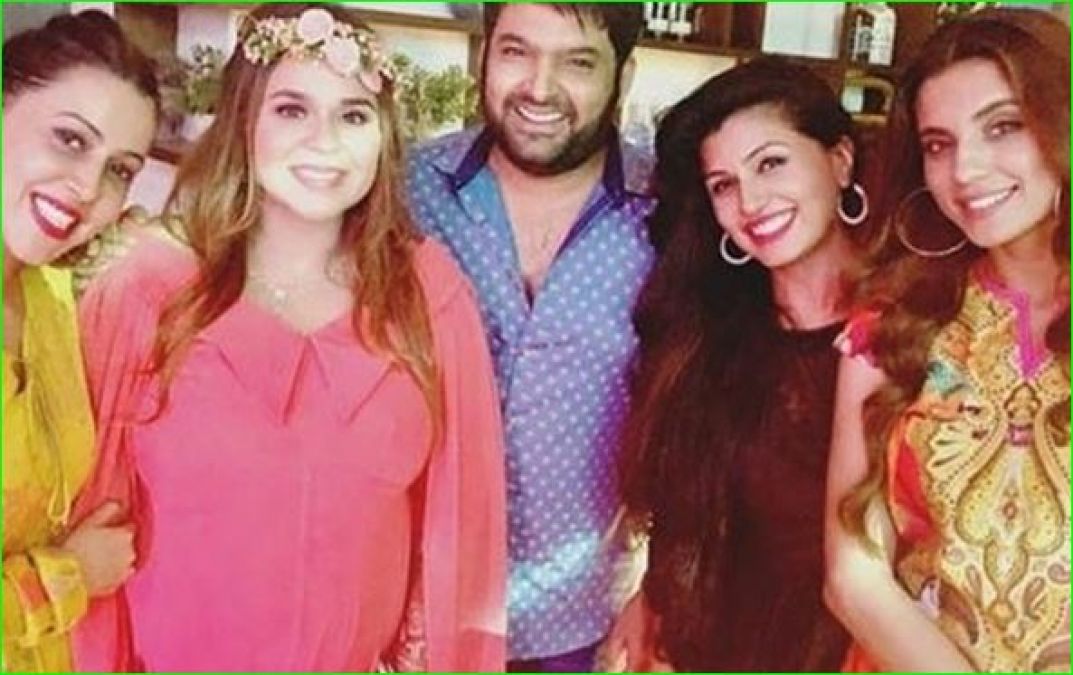 Kapil celebrates wife Ginni Chatrath's baby shower, pictures surfaced