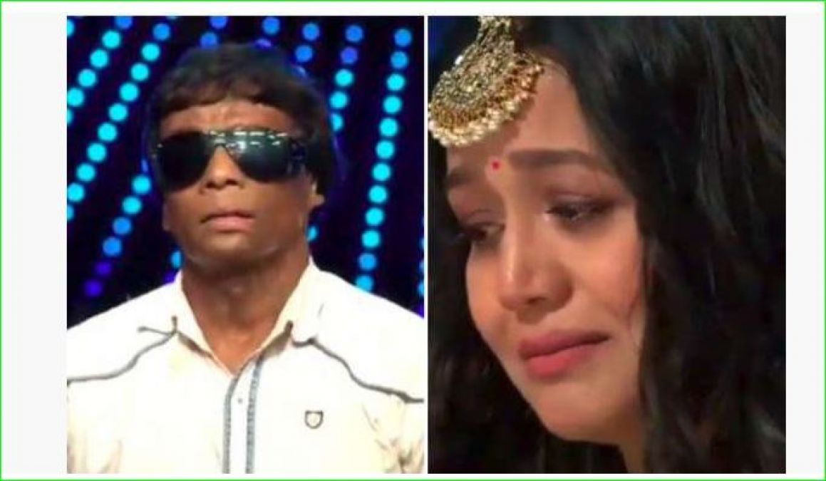 Neha Kakkar wept bitterly after hearing the story of this contestant of 'Indian Idol'