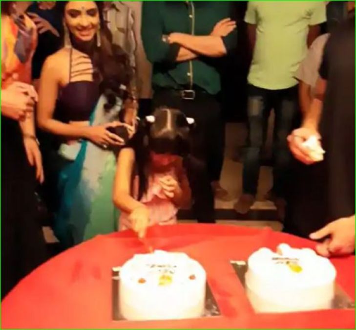 Mr Bajaj cut two cakes before leaving Kasautii Zindagii Kay