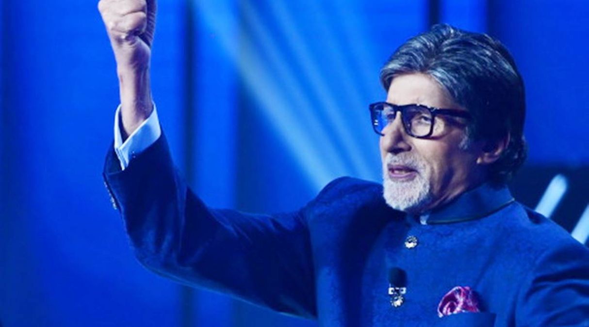 This actor arrives to meet Amitabh Bachchan on the set of KBC