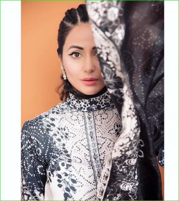 Hina Khan robbed hearts with her new look, see pictures