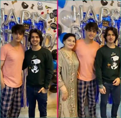 Mohsin Khan celebrates birthday with his family