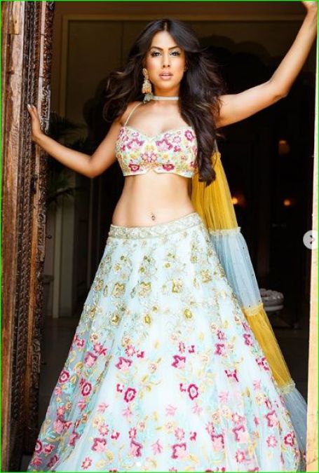 Nia Sharma's most beautiful looks were seen on the occasion of Diwali