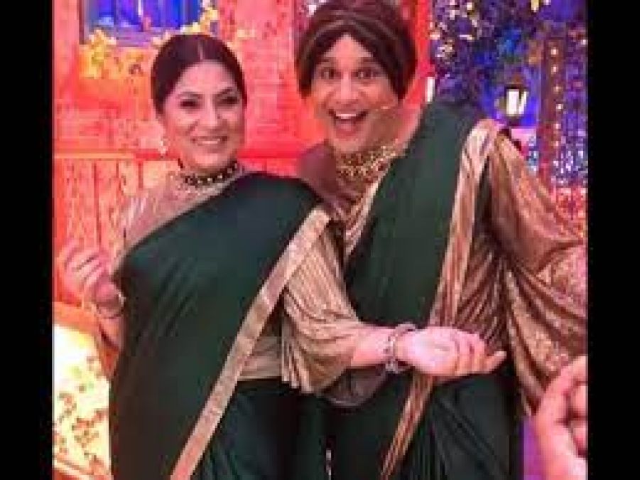 Krushna Abhishek seen mocking Archana Puran Singh's weight