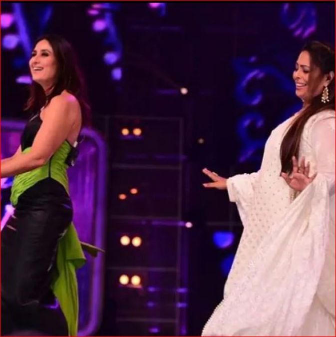 Geeta Kapoor dances with Kareena on the sets of Dance India Dance 7
