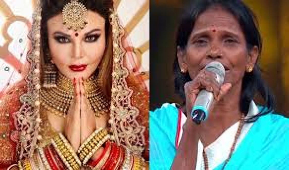 Rakhi Sawant wants Ranu Mondal to sing the remix version of 'Chappan Churi'