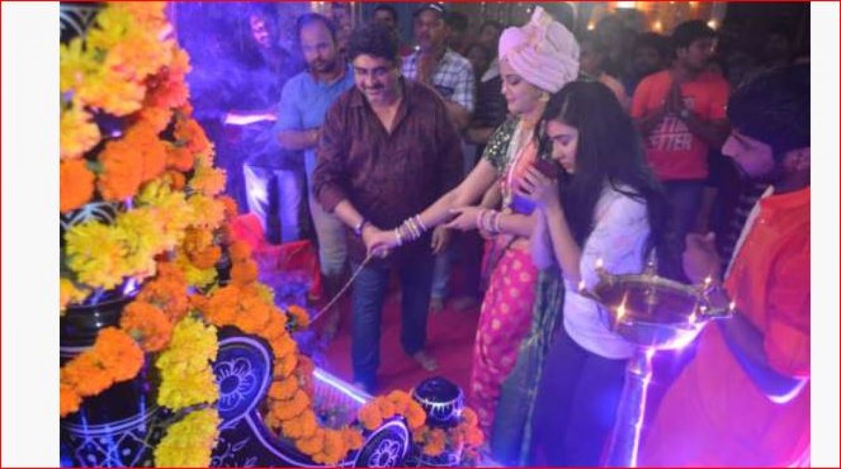 Ganesh Visarjan on the set of 'Yeh Rishte Hai Pyaar Ke' show, pictures goes viral