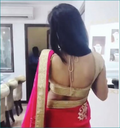 Video: Deepika Singh dances in pink saree,watch her heart-winning moves