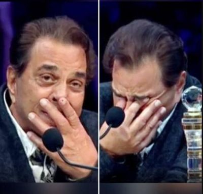 VIDEO: Dharmendra gets emotional on watching this in Super Star Singer