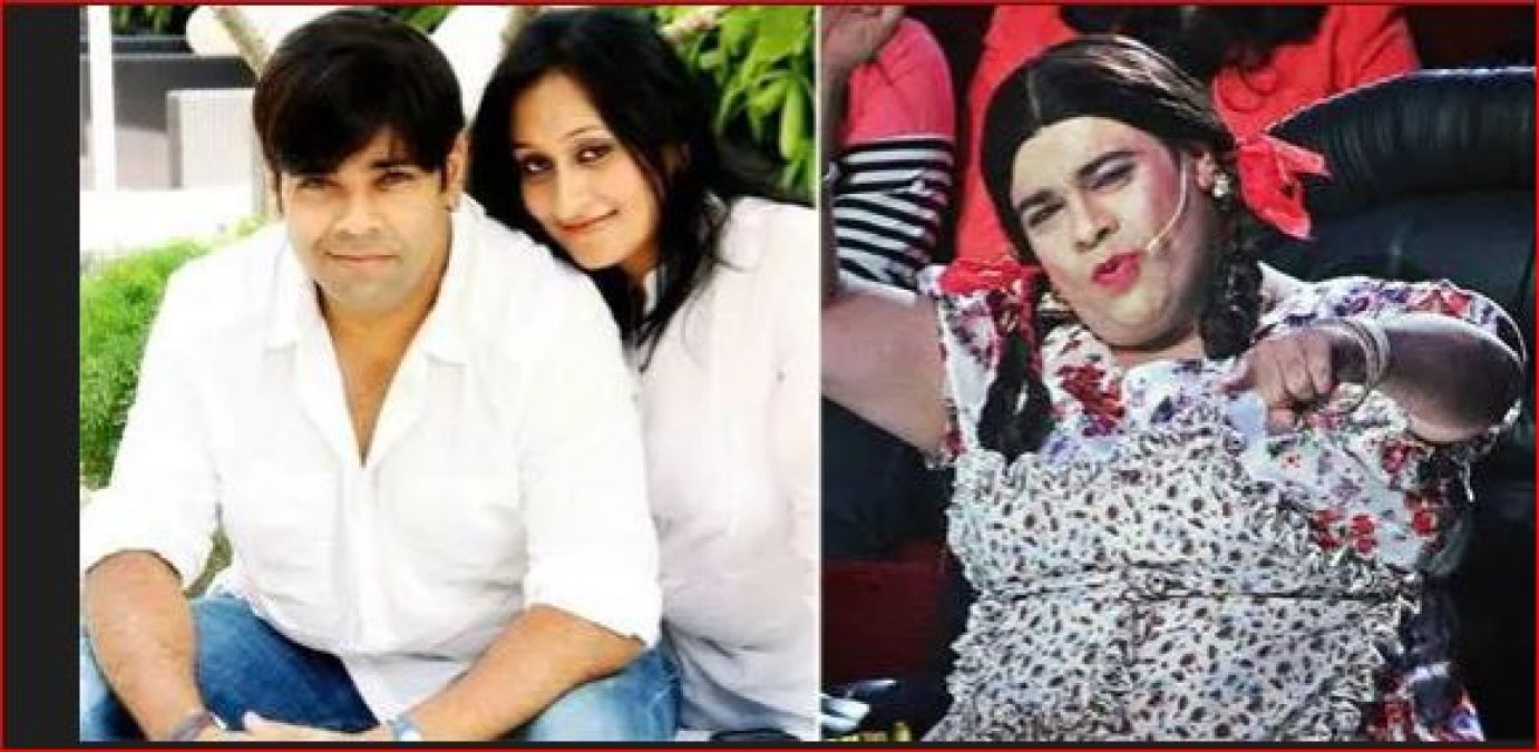 Kiku Sharda's wife gets agitated after seeing him in a female dress, said- 'Don't come home like this ...'
