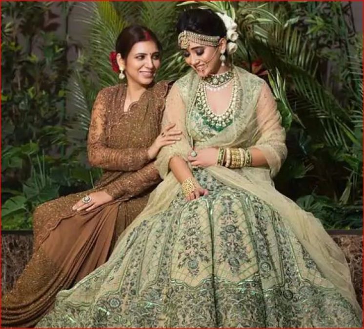 Another gorgeous lady seen with Shivangi in a bridal photoshoot, fans go crazy