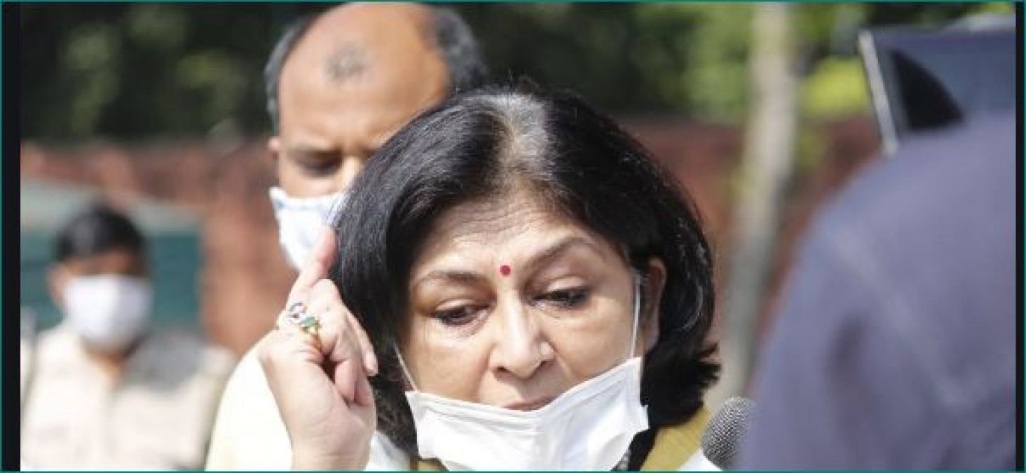 BJP MP Roopa Ganguly protests against the film industry, 