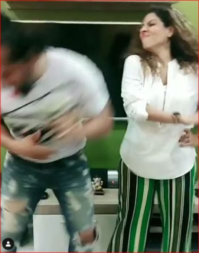 This actor making a video on Tik-Tok, wife slapped him