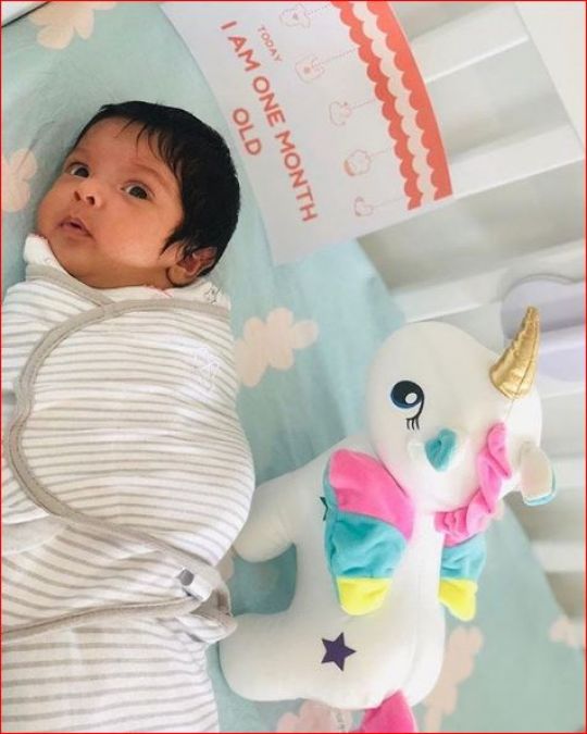 This actor's daughter turns 3 months old, expressed happiness by sharing her picture