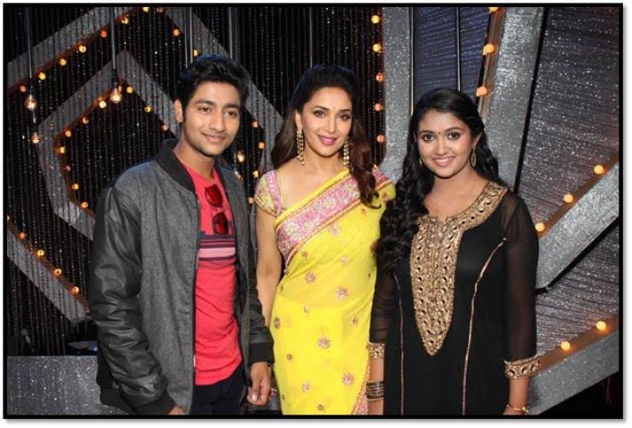 Madhuri’s proud moment on the sets of her dance show