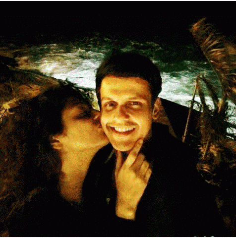 Adorable kissing picture posted by Drashti Dhami