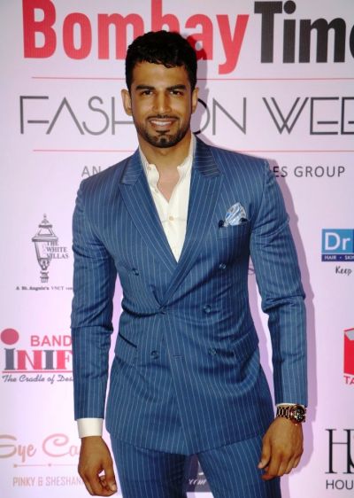 Upen Patel spotted as a guest at the Bombay Times Fashion Week