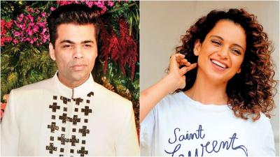 'Kangana Ranaut is one of the best actresses we have,' says Karan Johar