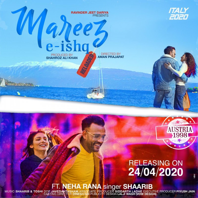 Producer Shahroz Ali Khan's Brand New Music Video Song 'Mareez-e-IshQ' Is released and minting views