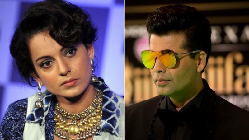 Kangana Ranaut attacks again on Karan Johar with her words