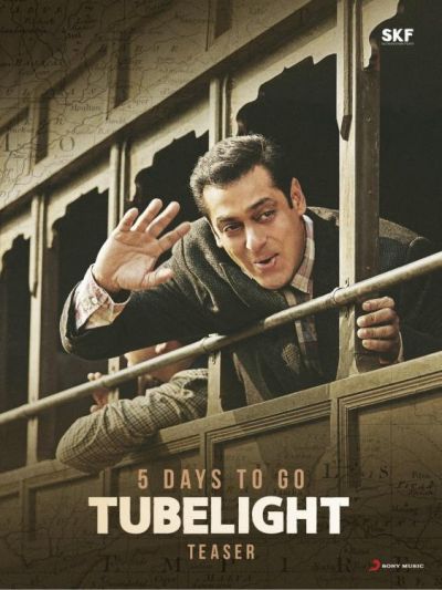 In between craziness for Baahubali; Salman Khan releases new poster of Tubelight