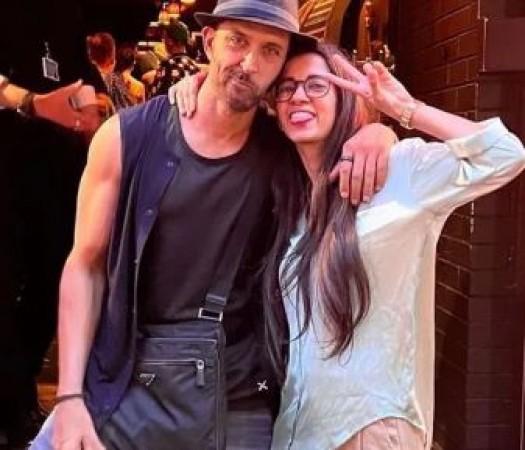Hrithik Roshan gave a Shoutout to Lady Love Saba Aazad know why