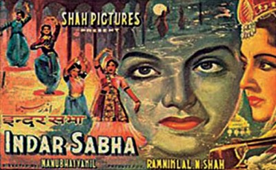 इंद्र सभा भारतीय सिनेमा की सबसे ज्यादा गानों वाली फिल्म