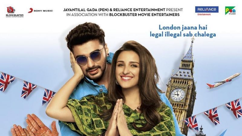 Parineeti and Arjun's chemistry seen in the new poster of Namaste England