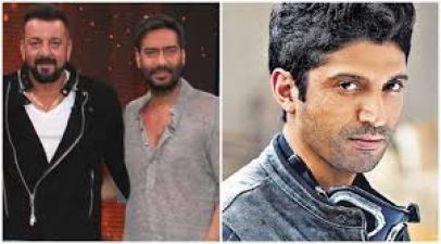 Sanjay Dutt and Farhan Akhtar are collaborating for Ajay Devgan's Home Production film!