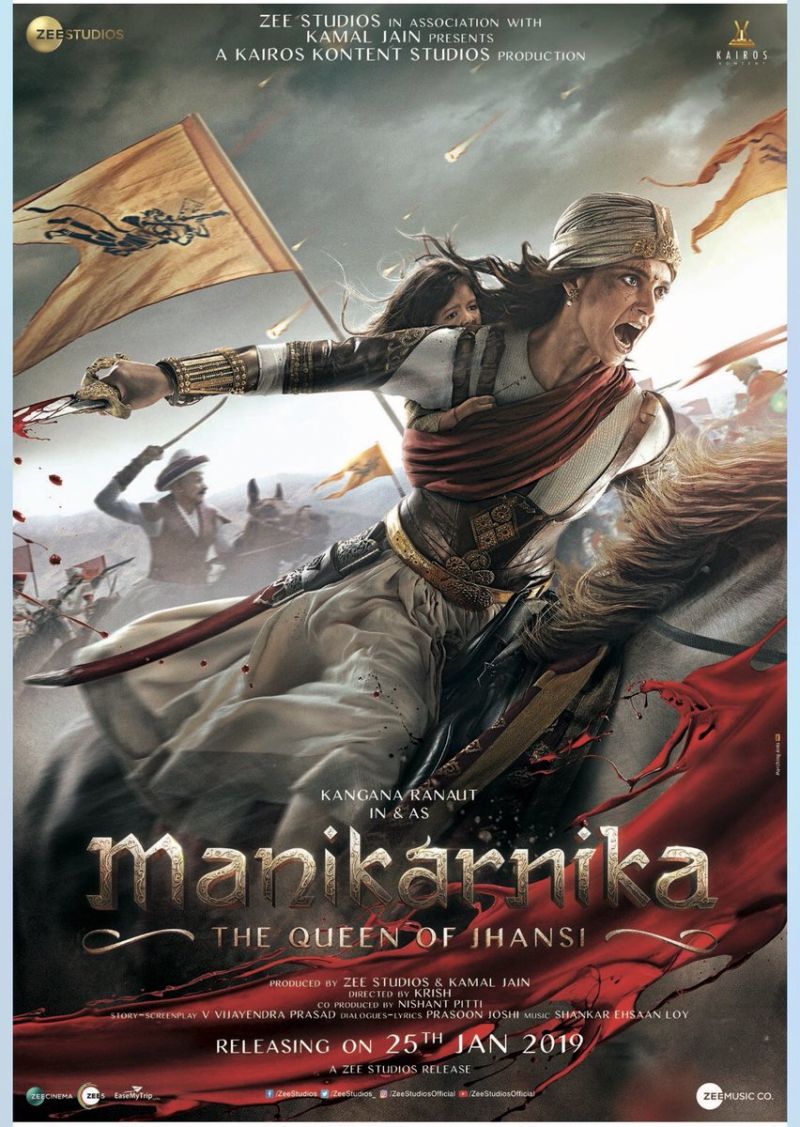 Manikarnika: the Queen of Jhansi poster out on the occasion of 72nd Independence day