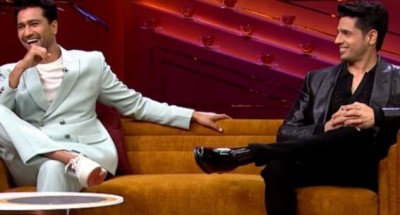 Koffee with Karan 7 new promo, featuring Siddharth Malhotra and Vicky Kaushal, Watch now