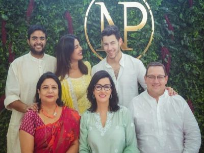 Priyanka Chopra welcomed to the Jonas family by Nick's father