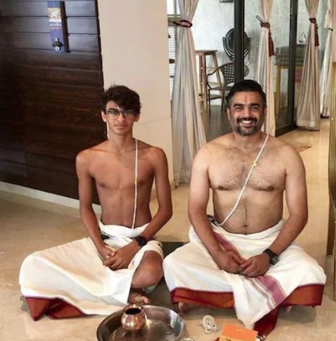 R Madhavan feels 'blessed father' on son's Vedaant 16 birthday