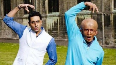 'पा' में अमिताभ और अभिषेक बच्चन की रिवर्स भूमिकाए