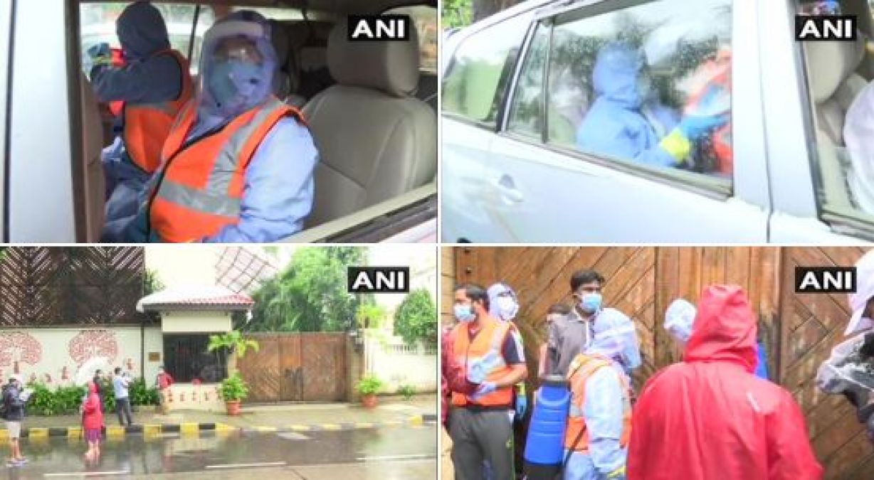 Amitabh Bachchan was quarantined for seven days after testing Covid Positive, house sanitized