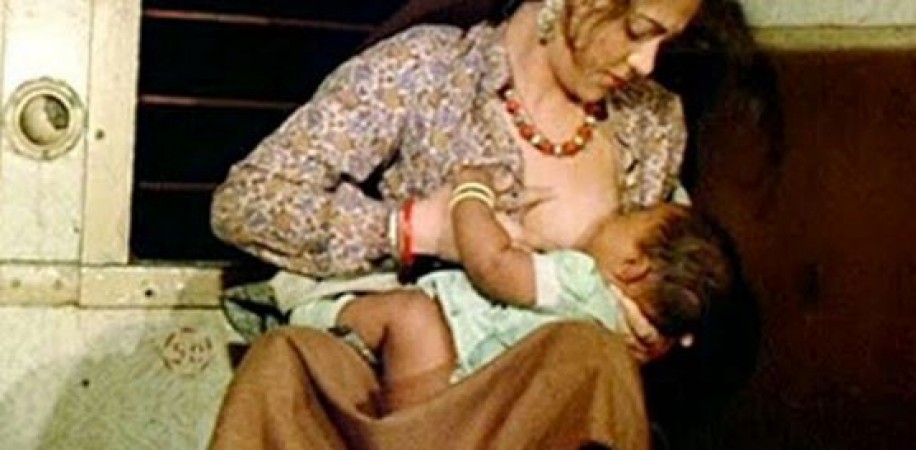 Mandakani on her Breast feeding scene in Ram Teri  Ganga Maili ho Gai,  It is pure…