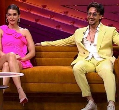 Koffee with Karan 7:  Episode 9 featuring Kriti Sanon and Tiger Shroff is out, Watch now