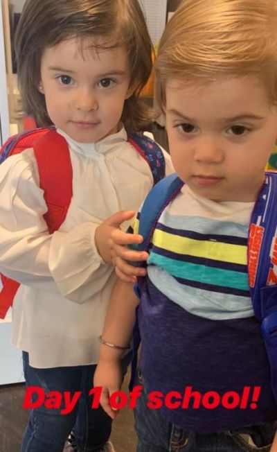 SEE PIC: Karan Johar's twins Roohi and Yash on their first day of school