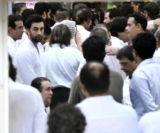 Ranbir Kapoor on his grand-uncle funeral, control his emotion