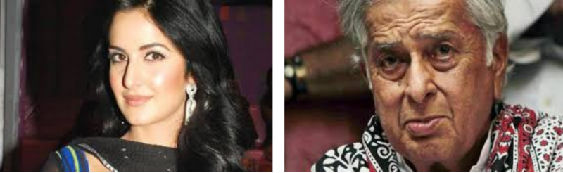Katrina Kaif mourns demise of veteran actor Shashi Kapoor.