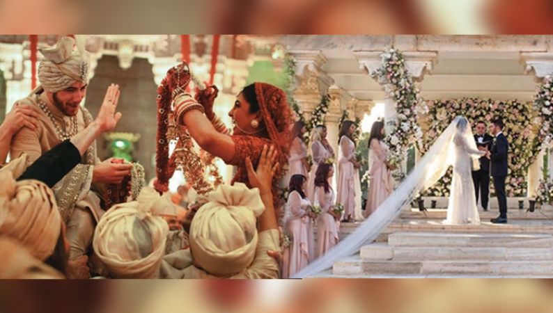 Priyanka Chopra and Nick Jonas Wedding New INSIDE PICTURES from  both wedding festivities